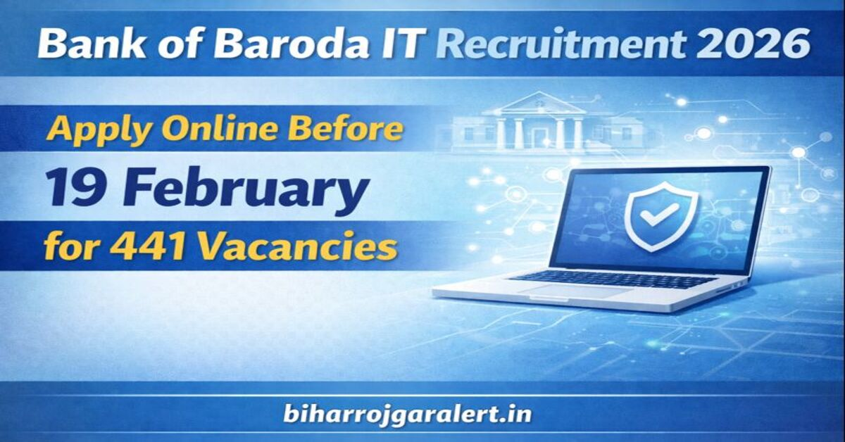 Bank of Baroda IT Recruitment 2026