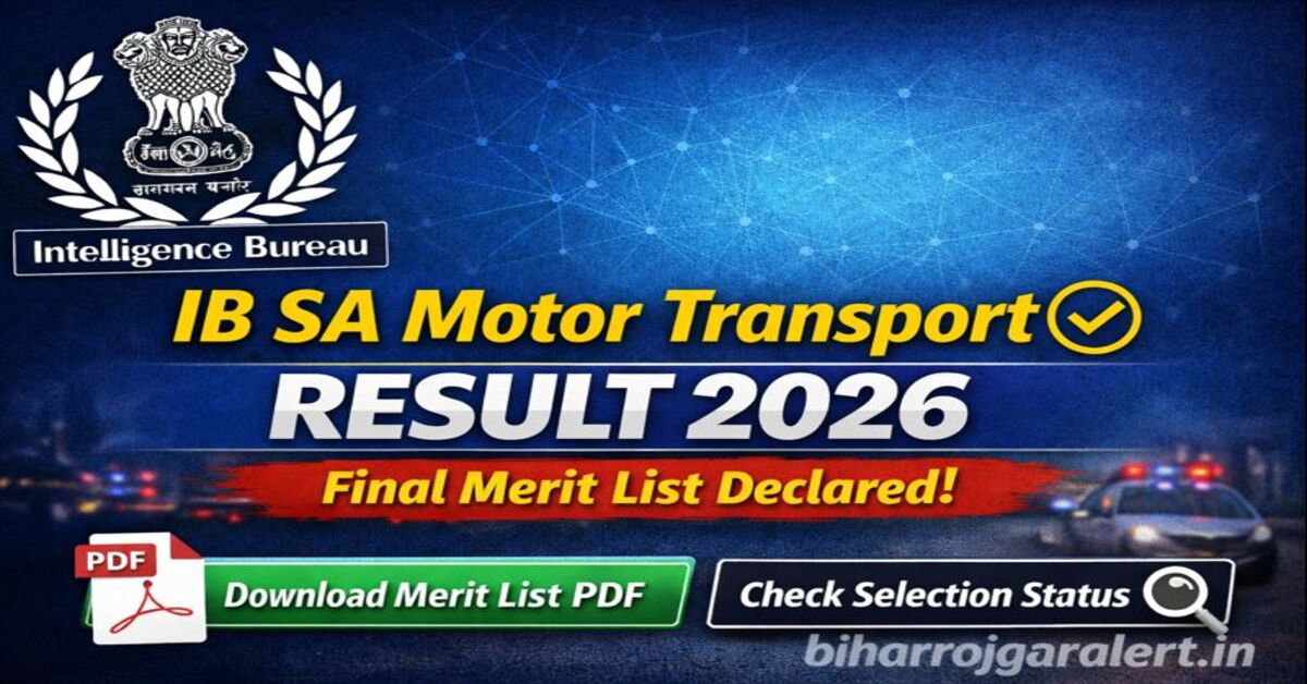 IB SA Motor Transport Result 2026