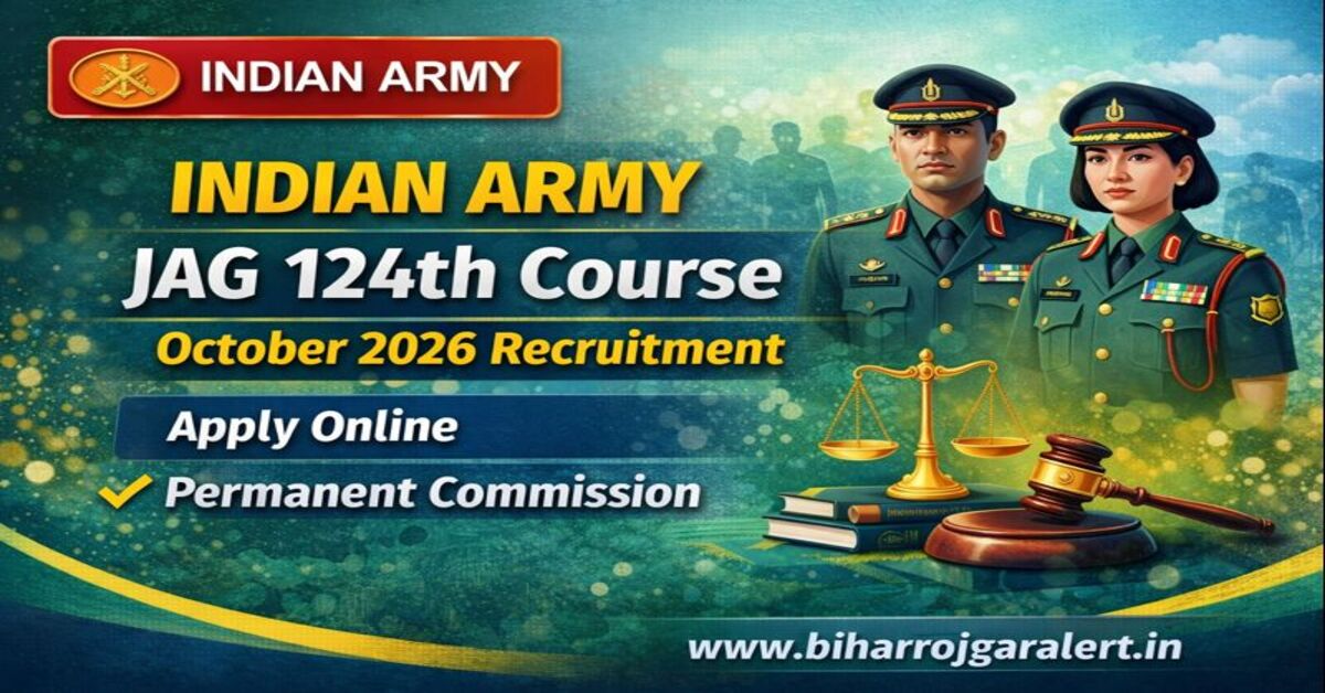 Indian Army JAG 124th Course October 2026