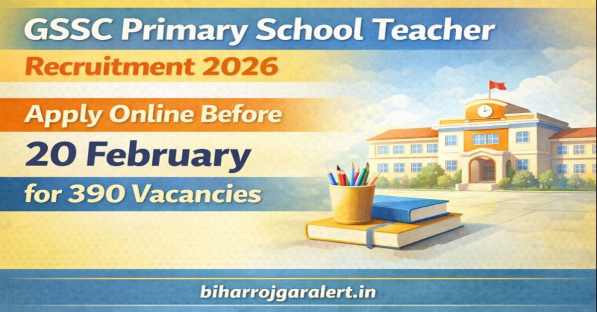 GSSC Primary School Teacher Recruitment 2026