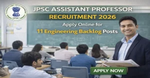 JPSC Assistant Professor Recruitment 2026