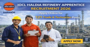 IOCL Haldia Refinery Apprentice