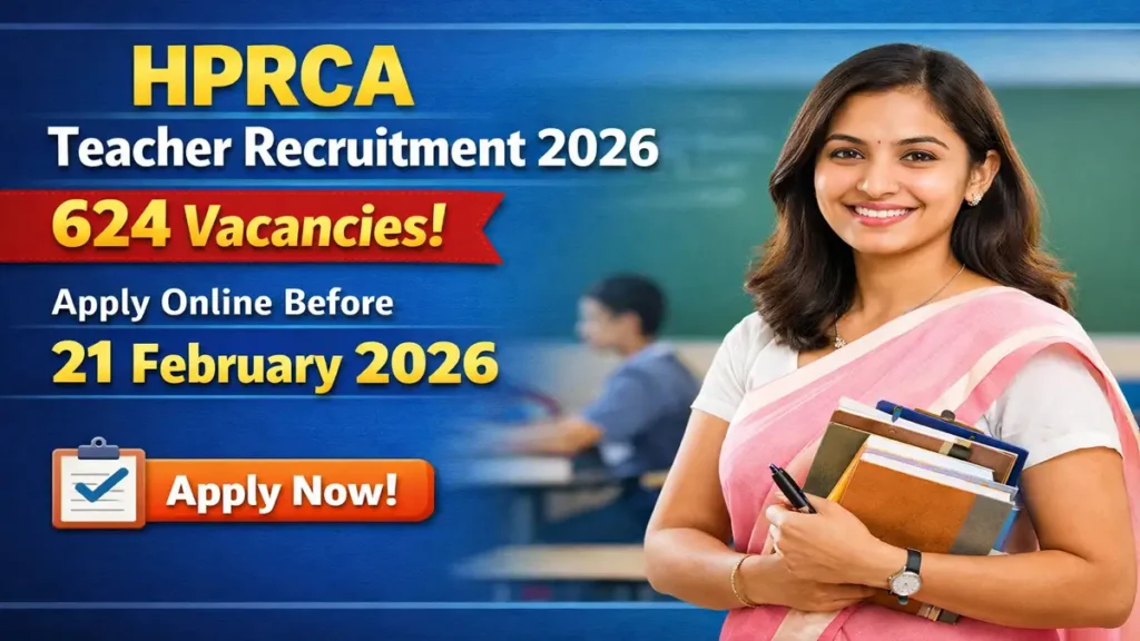 HPRCA Teacher Recruitment 2026