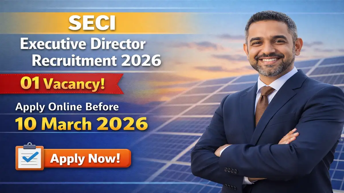 SECI Executive Director Recruitment 2026