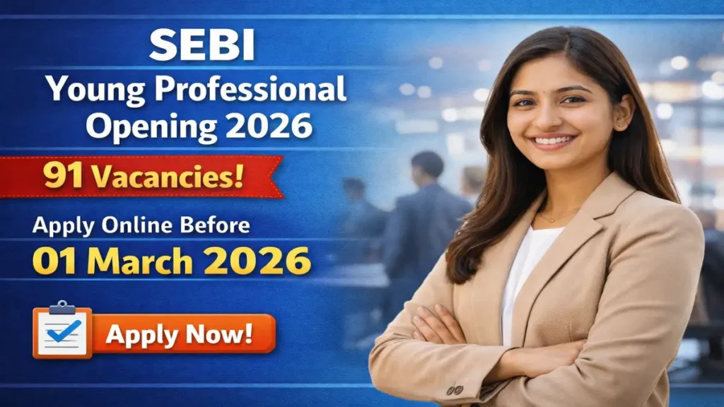 SEBI Young Professional Opening 2026