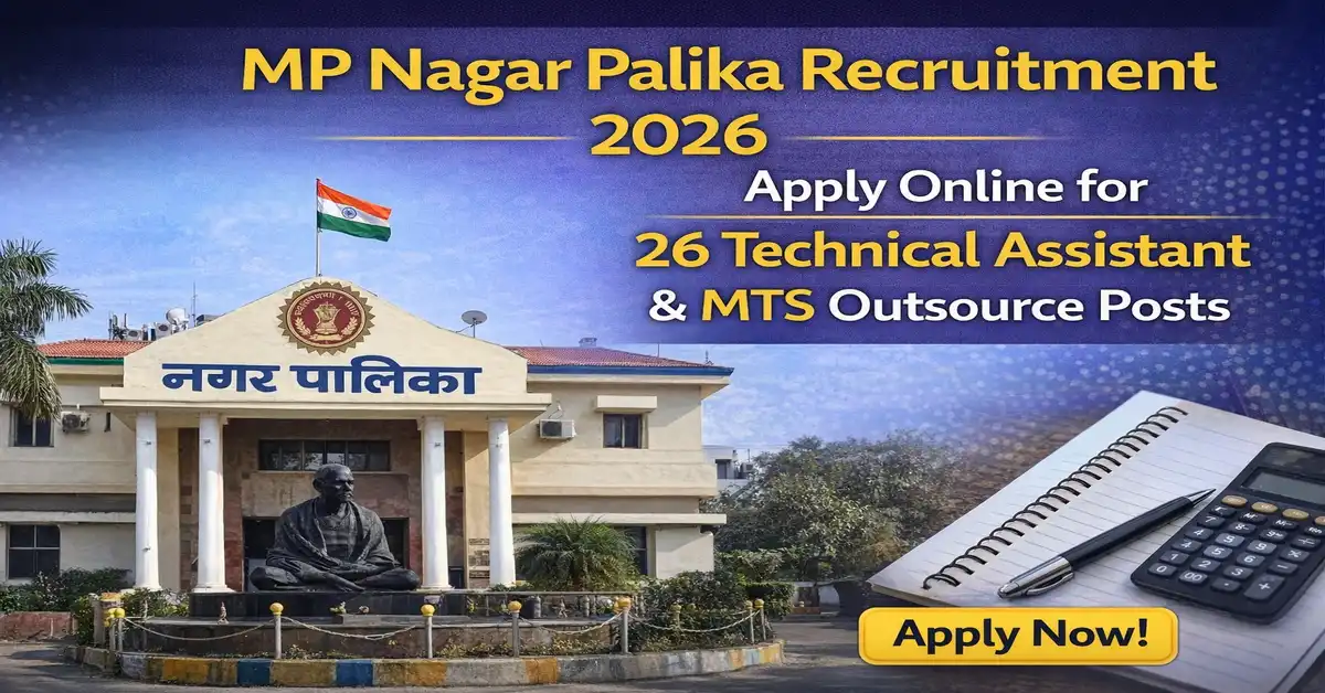 MP Nagar Palika Recruitment 2026