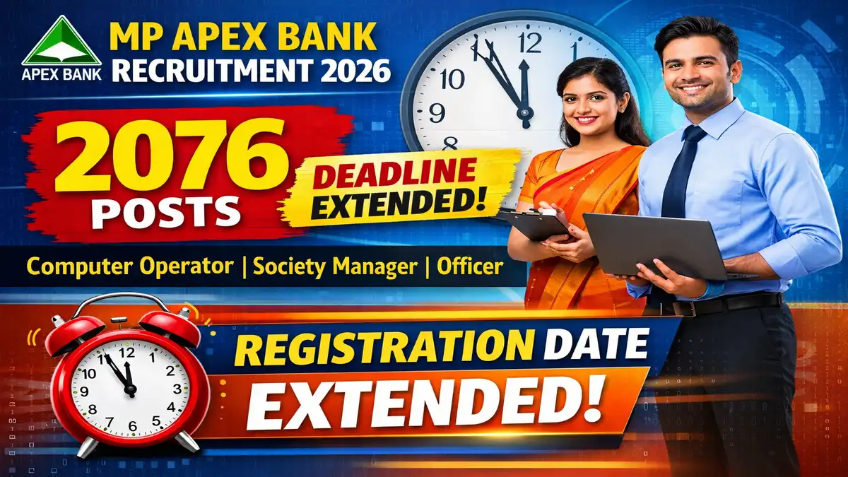 MP Apex Bank Recruitment 2026