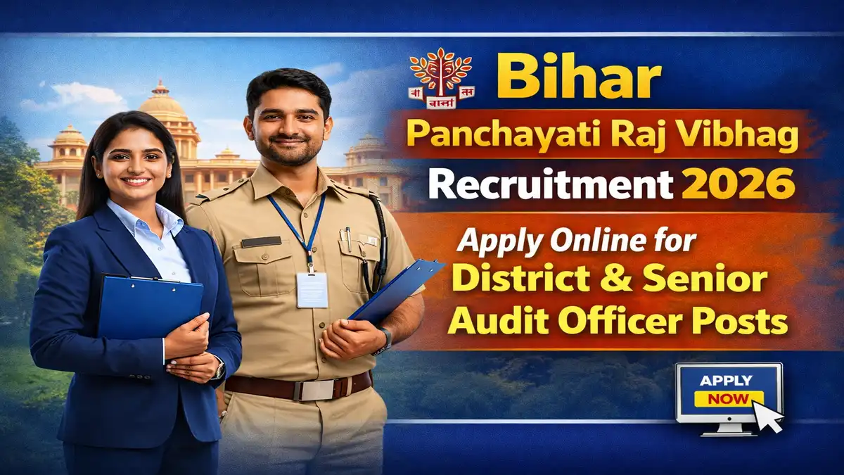 Bihar Panchayati Raj Vibhag Recruitment 2026
