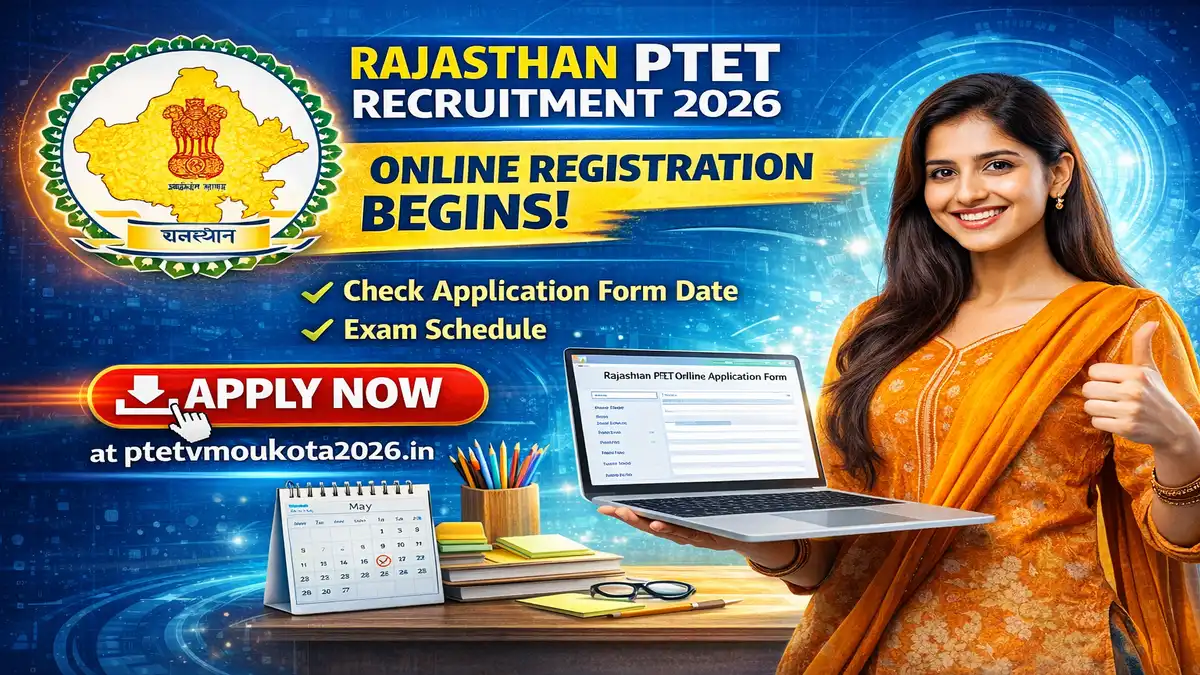 Rajasthan PTET Recruitment 2026