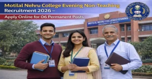 Motilal Nehru College Evening Non-Teaching