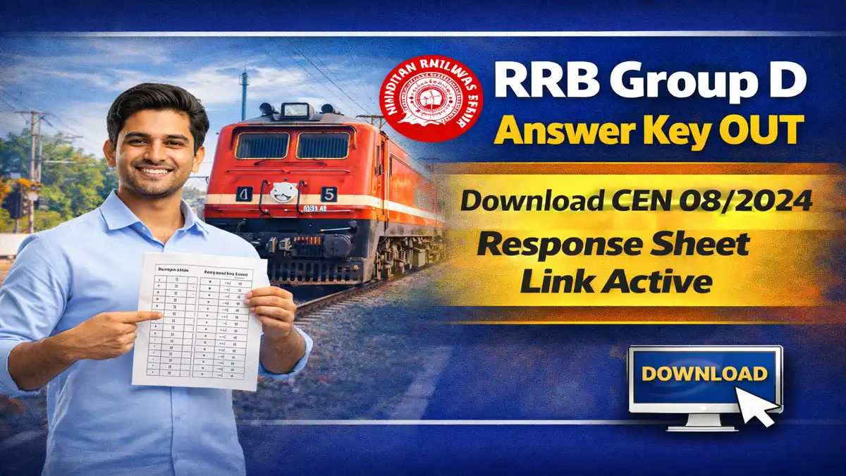 RRB Group D Answer Key OUT