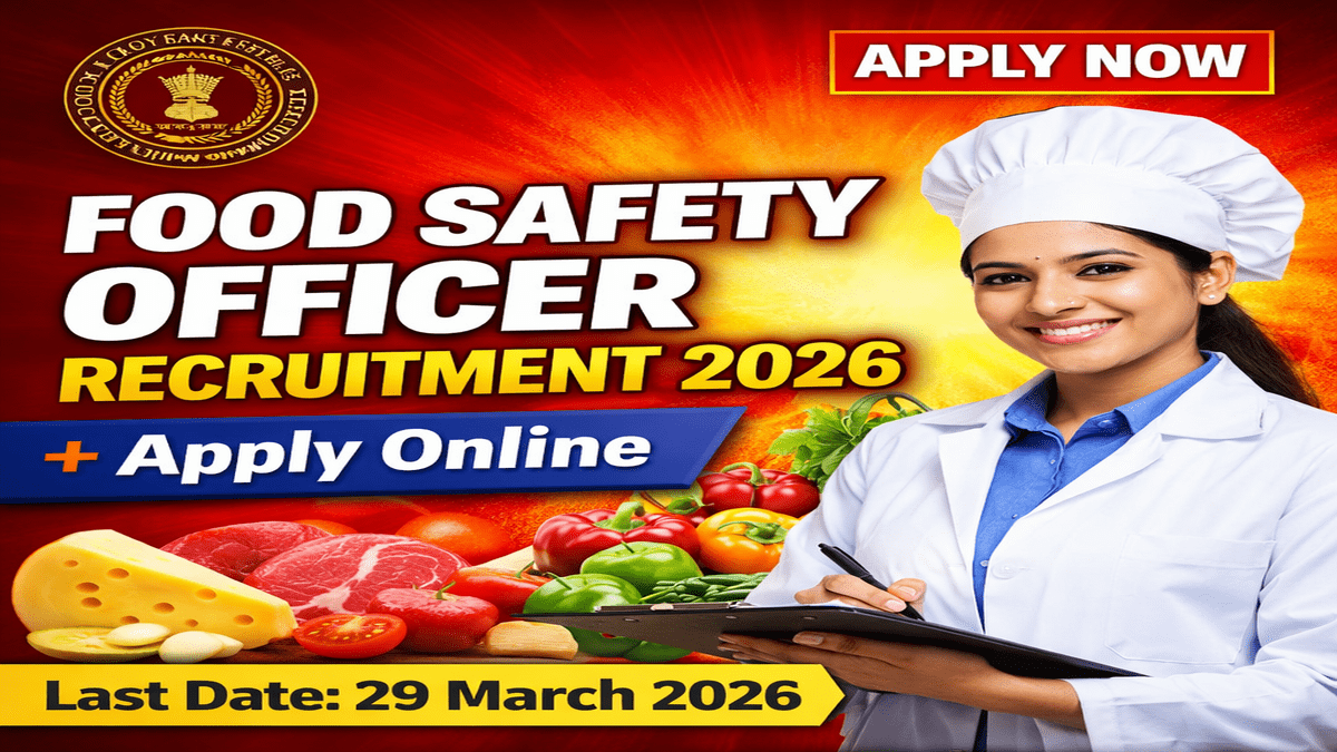 Food Safety Officer Recruitment 2026