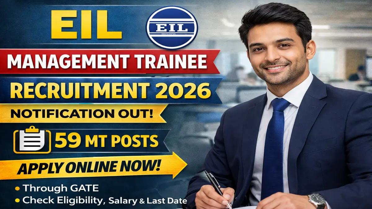 EIL Management Trainee Recruitment 2026