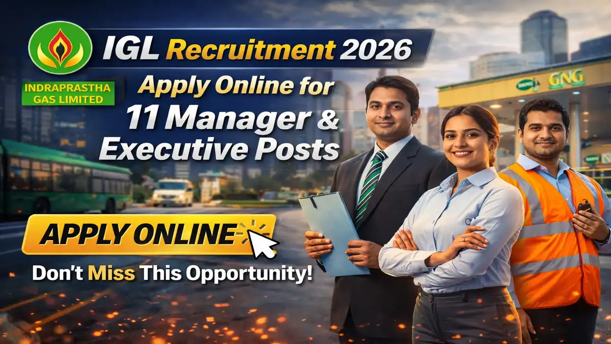 IGL Recruitment 2026