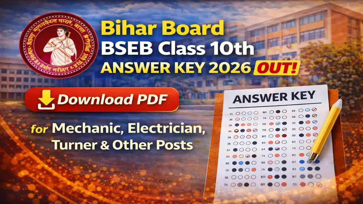 Bihar Board BSEB Class 10th Answer Key 2026