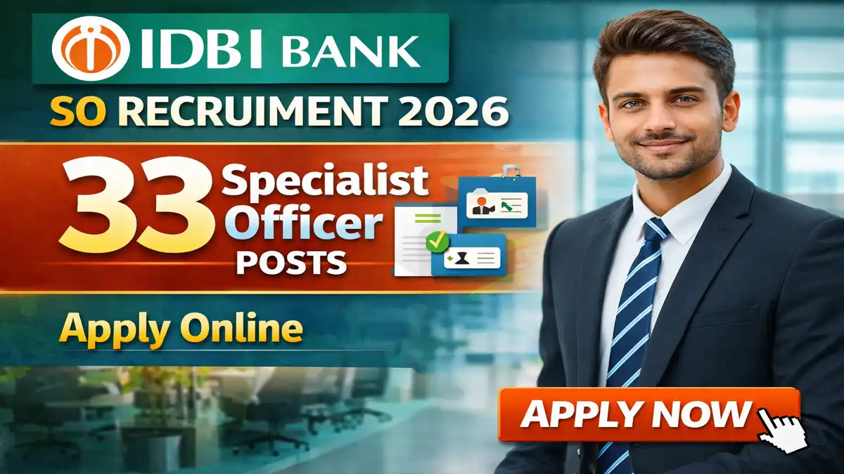 IDBI Bank SO Recruitment 2026