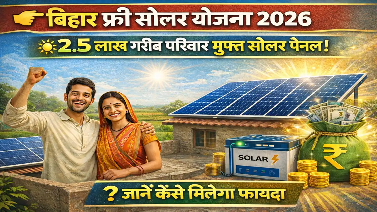 Bihar Free Solar Yojana 2026