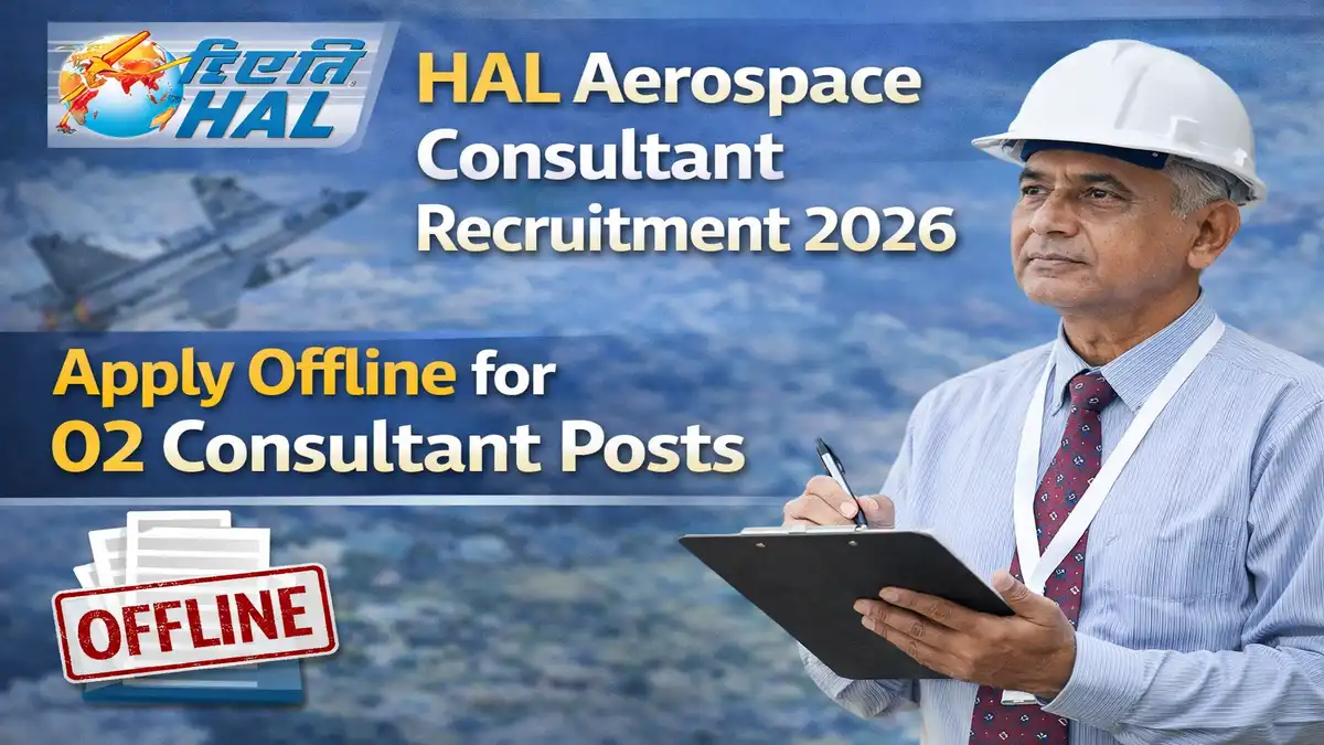 HAL Aerospace Consultant Recruitment 2026