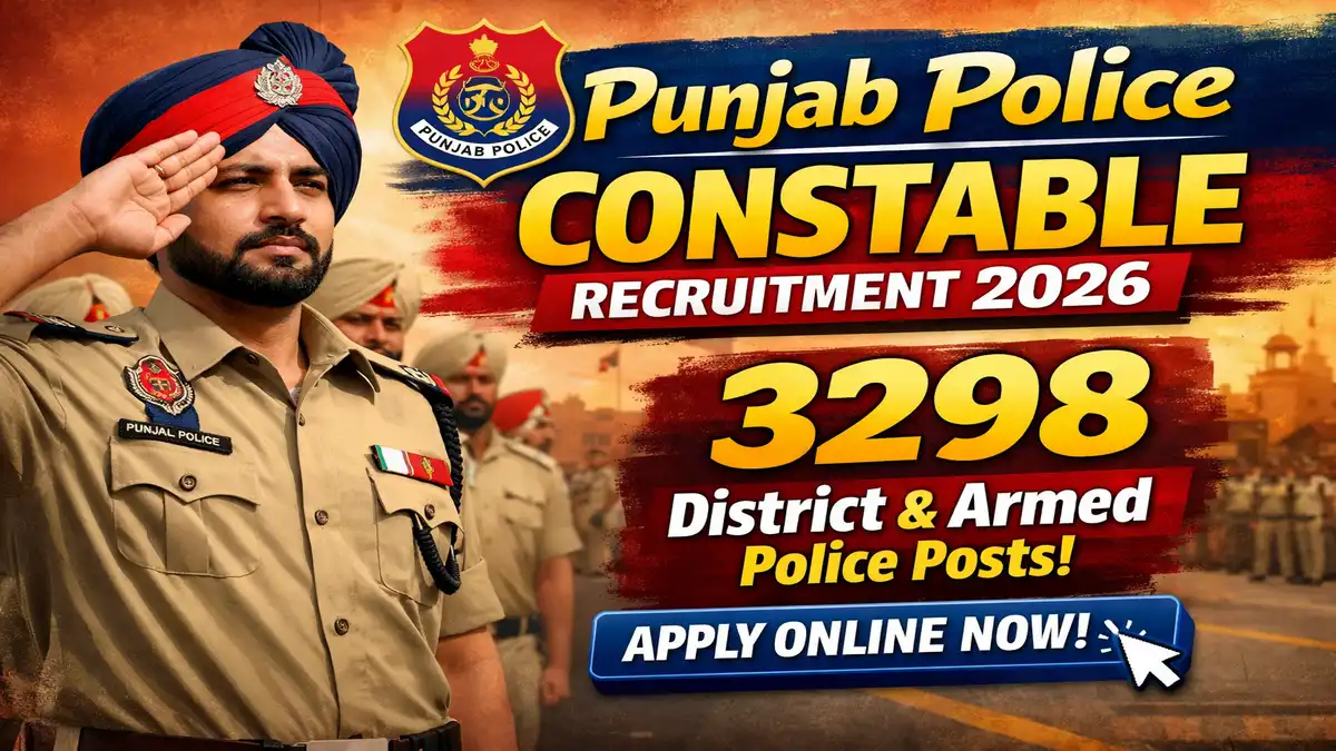 Punjab Police Constable Recruitment 2026