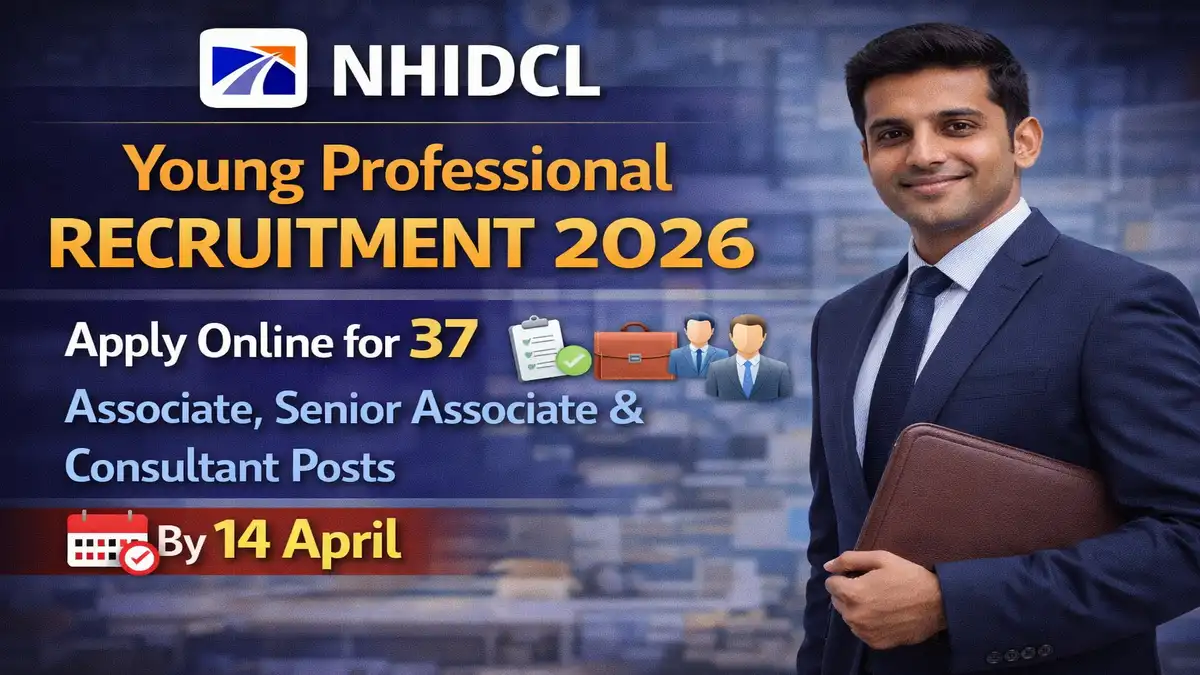 NHIDCL Young Professional Recruitment 2026
