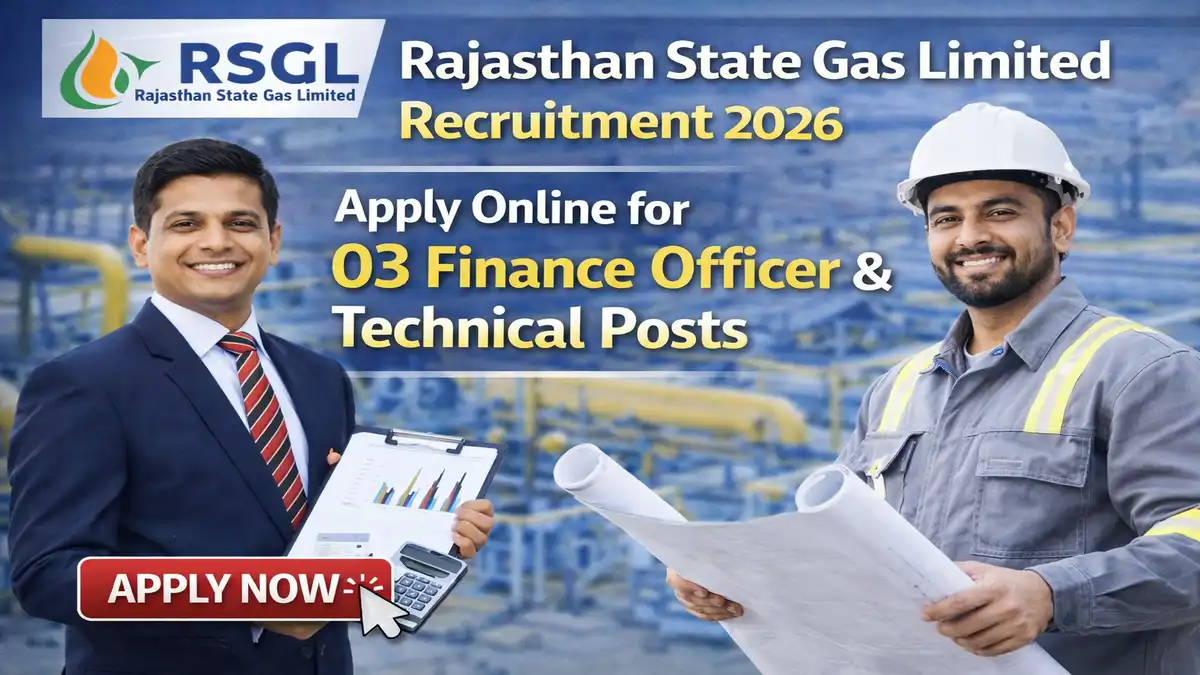 Rajasthan State Gas Limited Recruitment 2026
