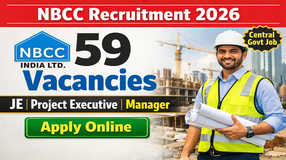 NBCC India Limited Recruitment 2026
