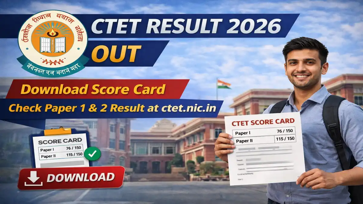 CTET Result 2026