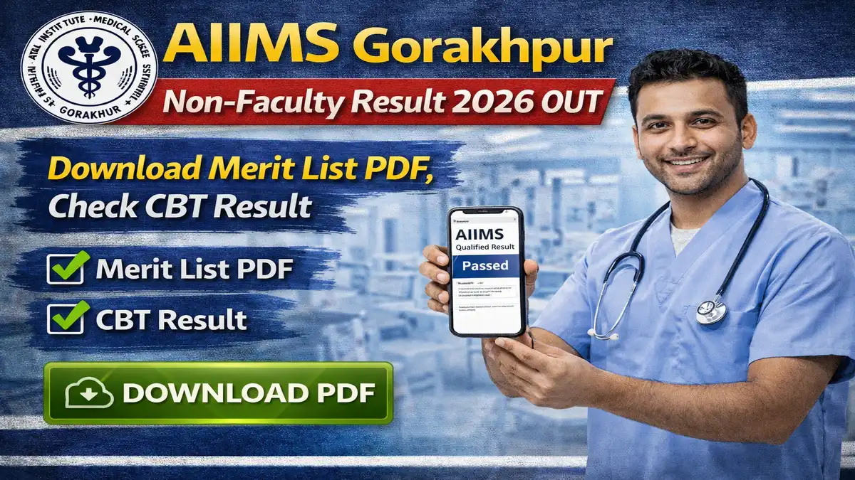 AIIMS Gorakhpur Non-Faculty Result 2026