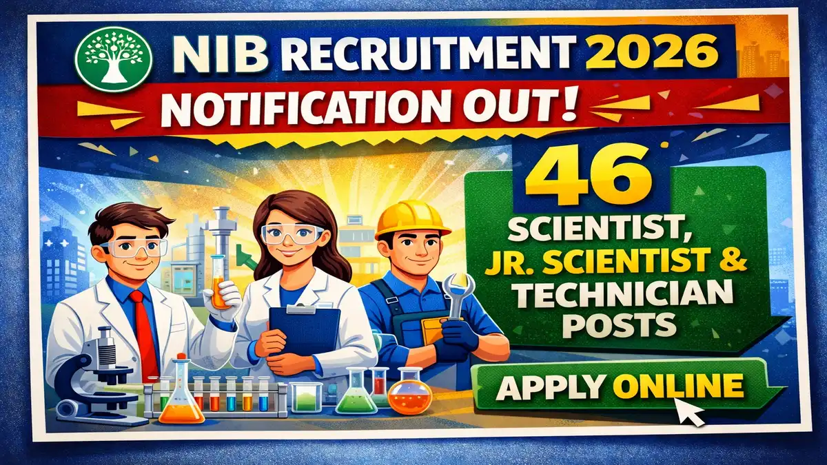 NIB Recruitment 2026