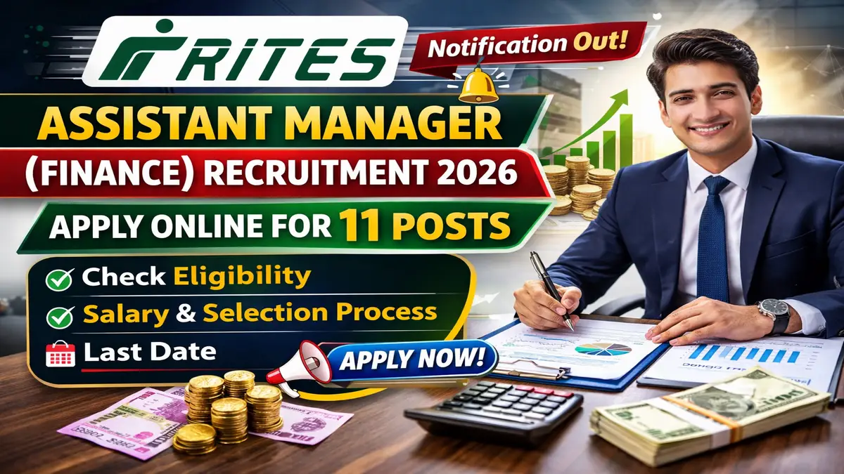 RITES Assistant Manager Finance Recruitment