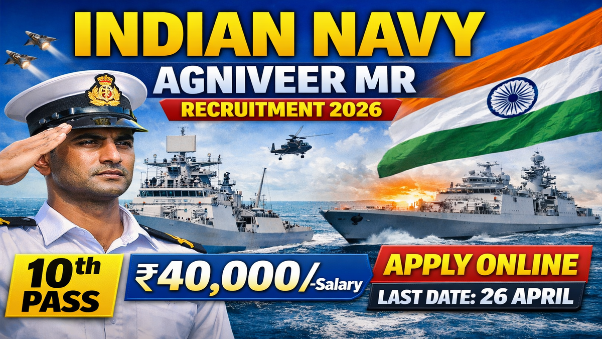 Indian Navy Agniveer MR Recruitment 2026