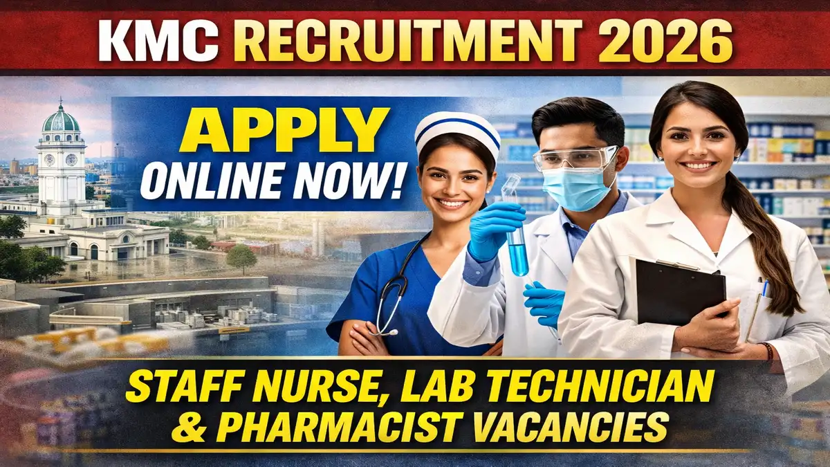 KMC Recruitment 2026