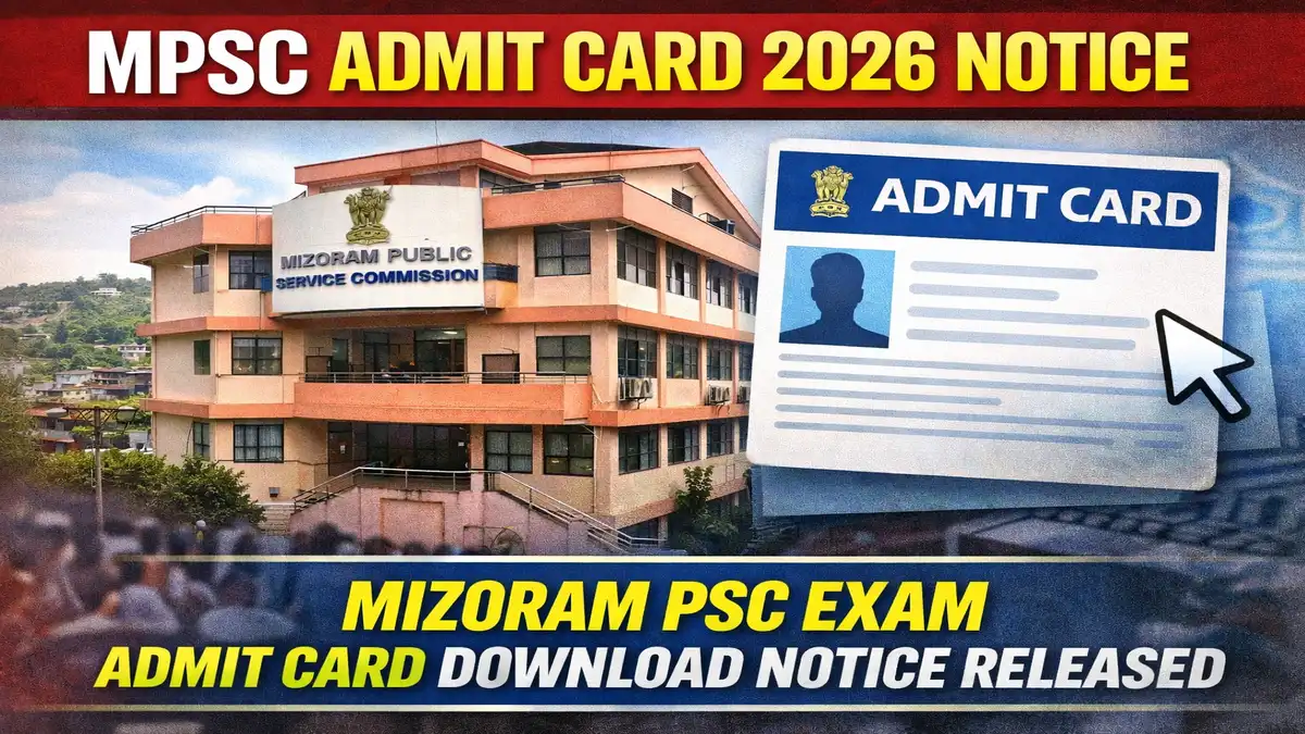 MPSC Admit Card 2026
