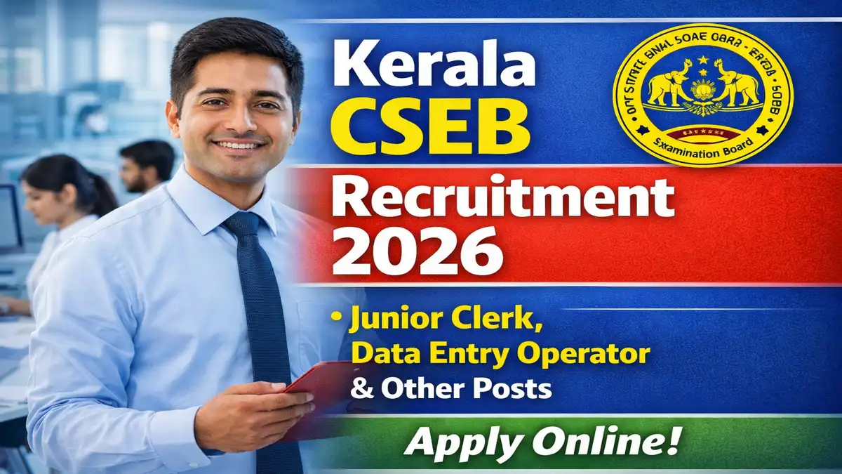 Kerala CSEB Recruitment 2026
