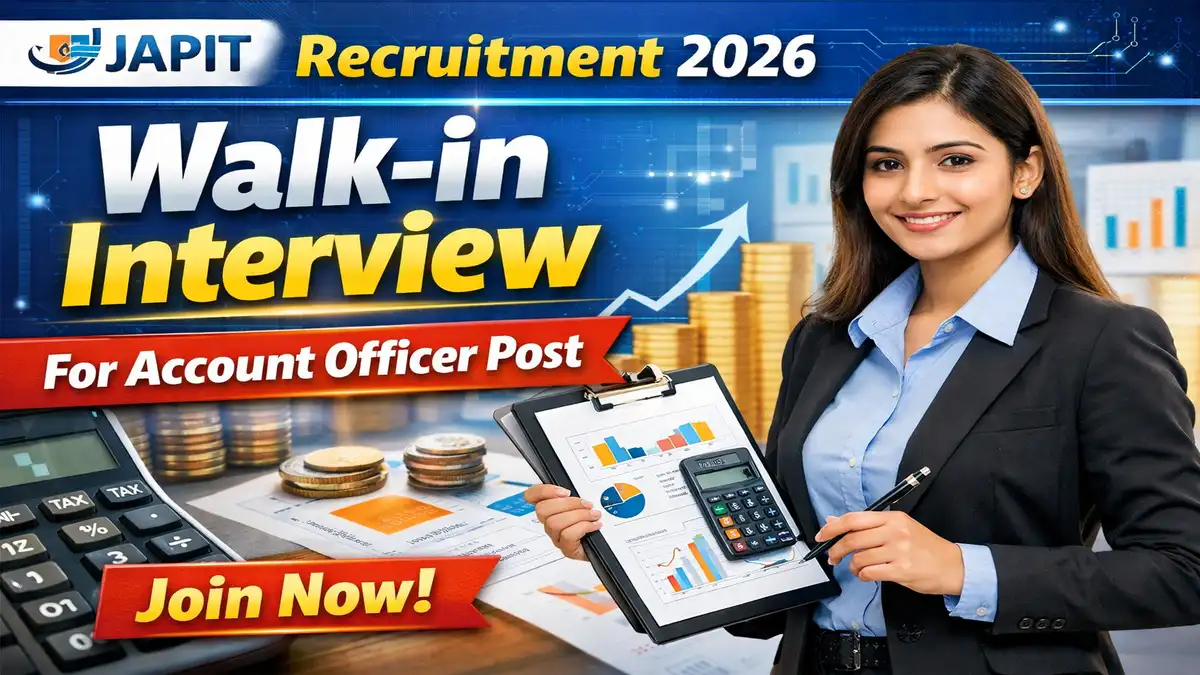 JAPIT Recruitment 2026