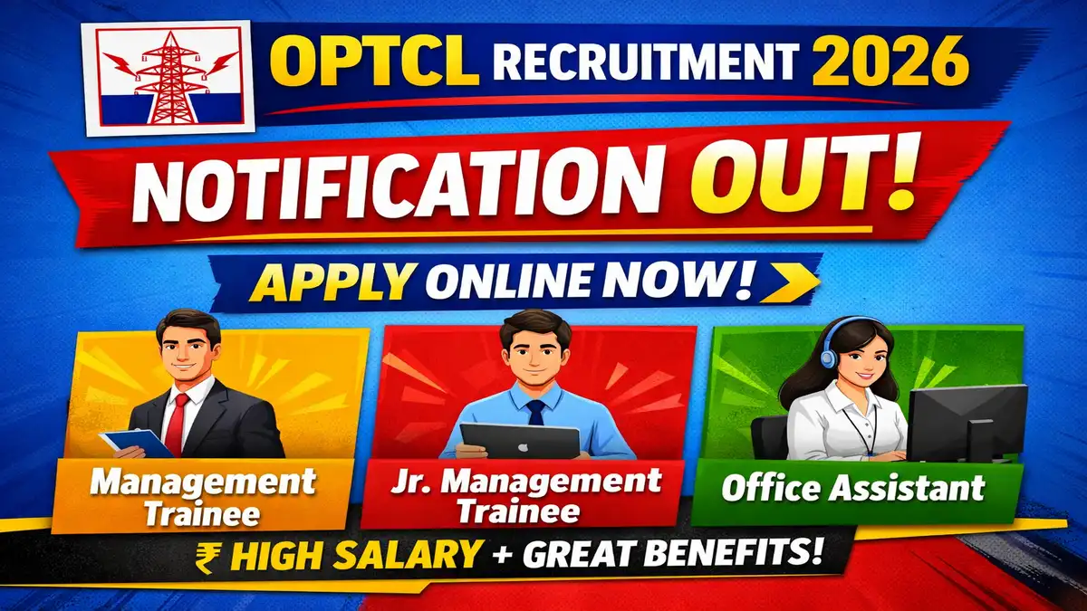 OPTCL Recruitment 2026 Notification