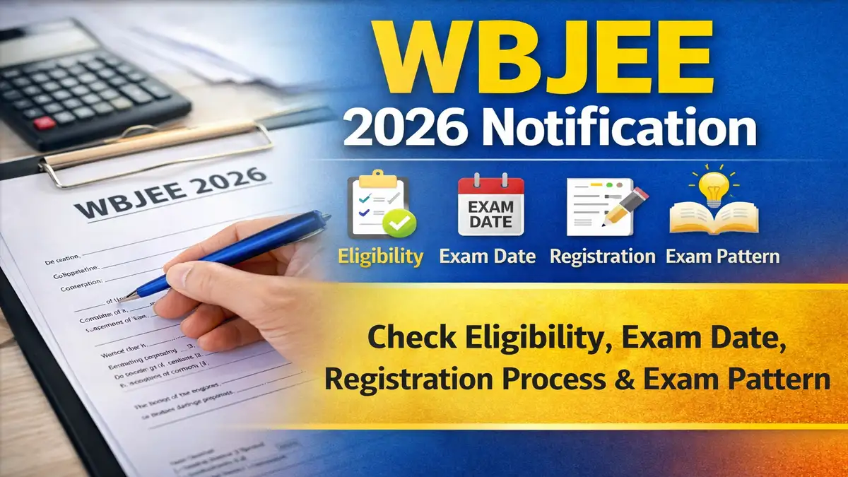 WBJEE 2026 Notification
