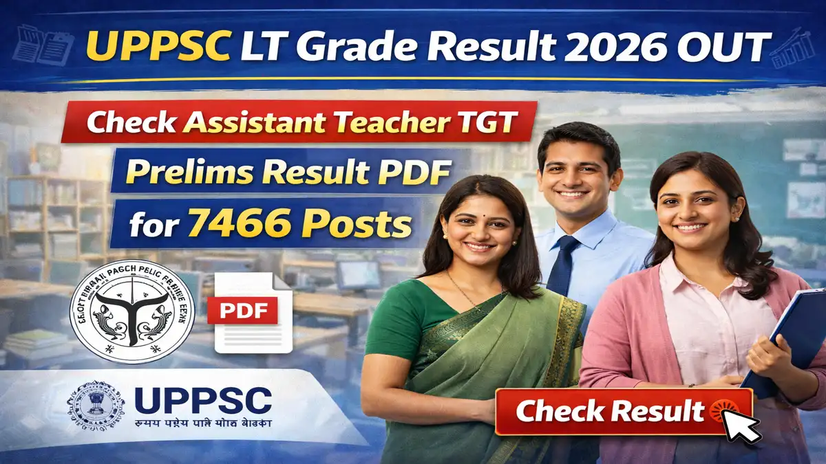 UPPSC LT Grade Result 2026