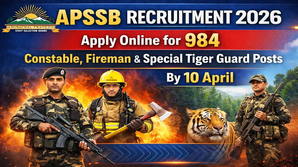 APSSB Recruitment 2026