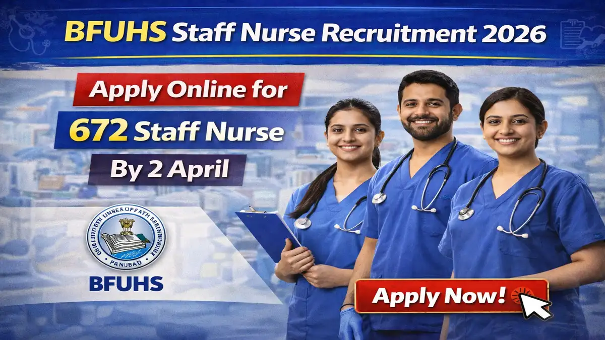 BFUHS Staff Nurse Recruitment 2026