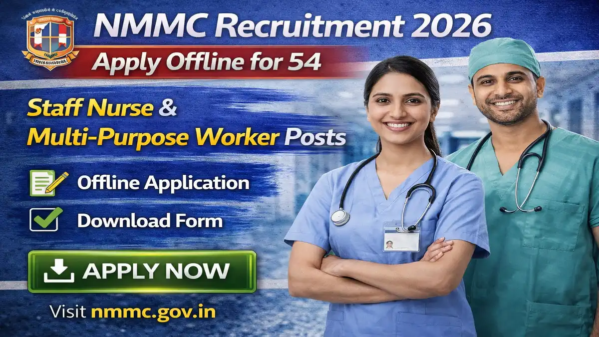 NMMC Recruitment 2026