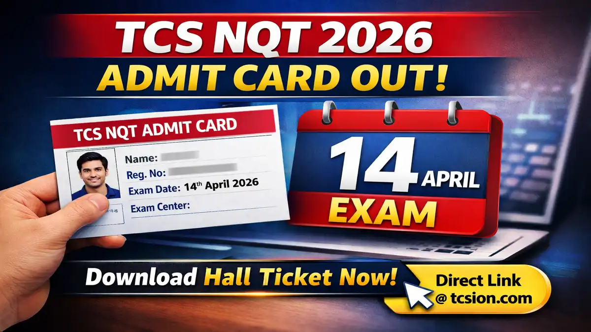 TCS NQT Admit Card 2026