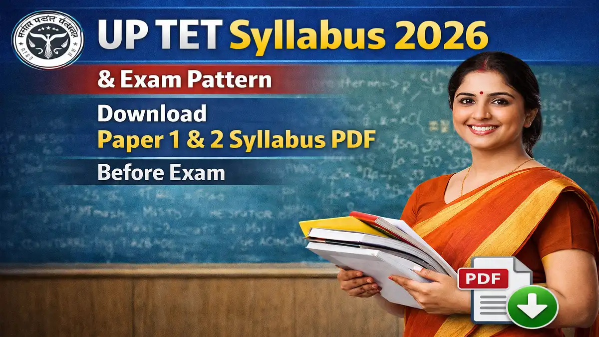 UP TET Syllabus 2026
