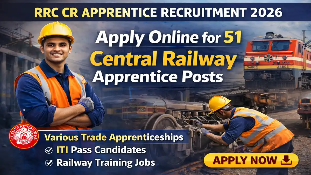 RRC CR Apprentice Recruitment 2026