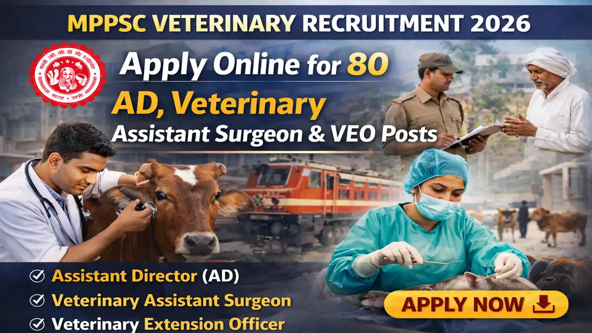 MPPSC Veterinary Recruitment 2026