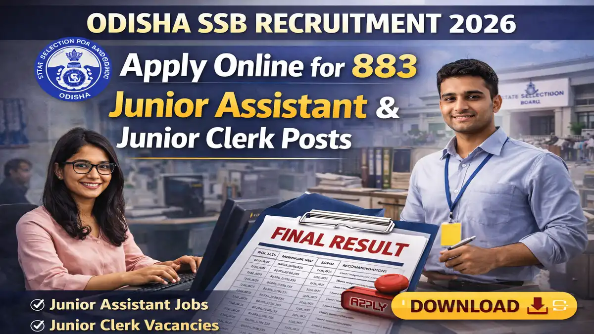 Odisha SSB Recruitment 2026