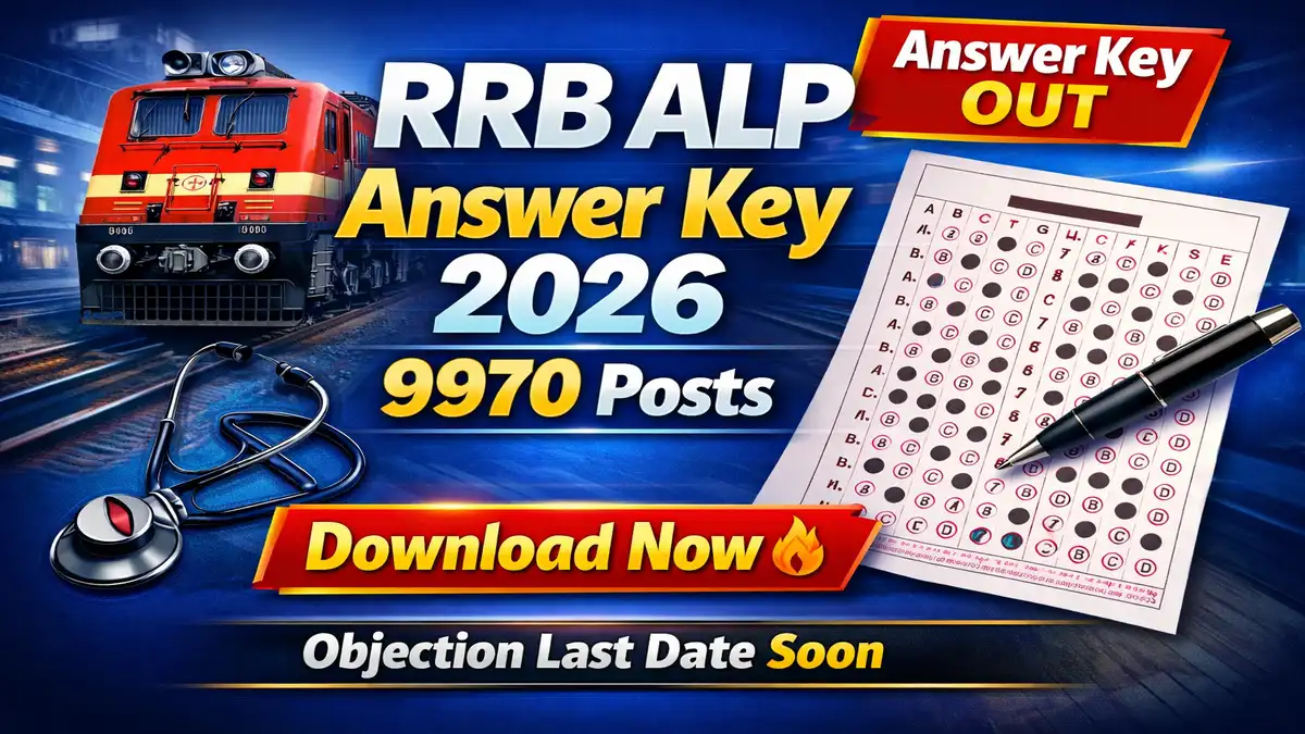 RRB ALP Answer Key 2026