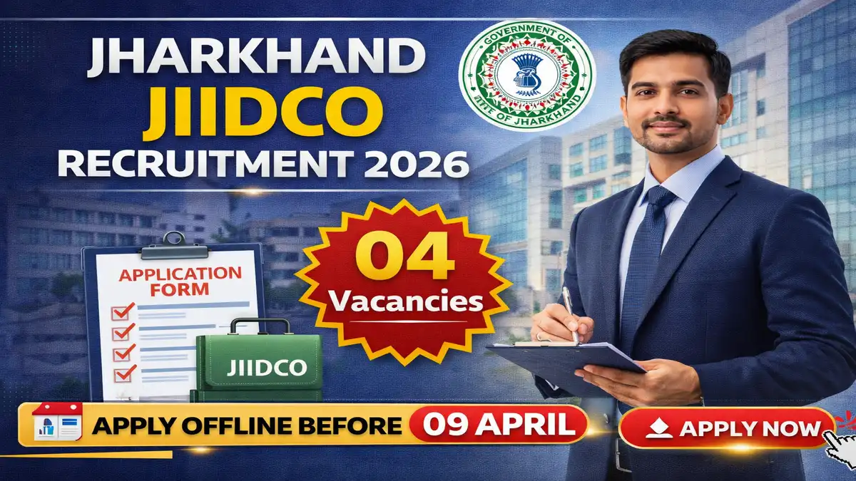 Jharkhand JIIDCO Recruitment 2026