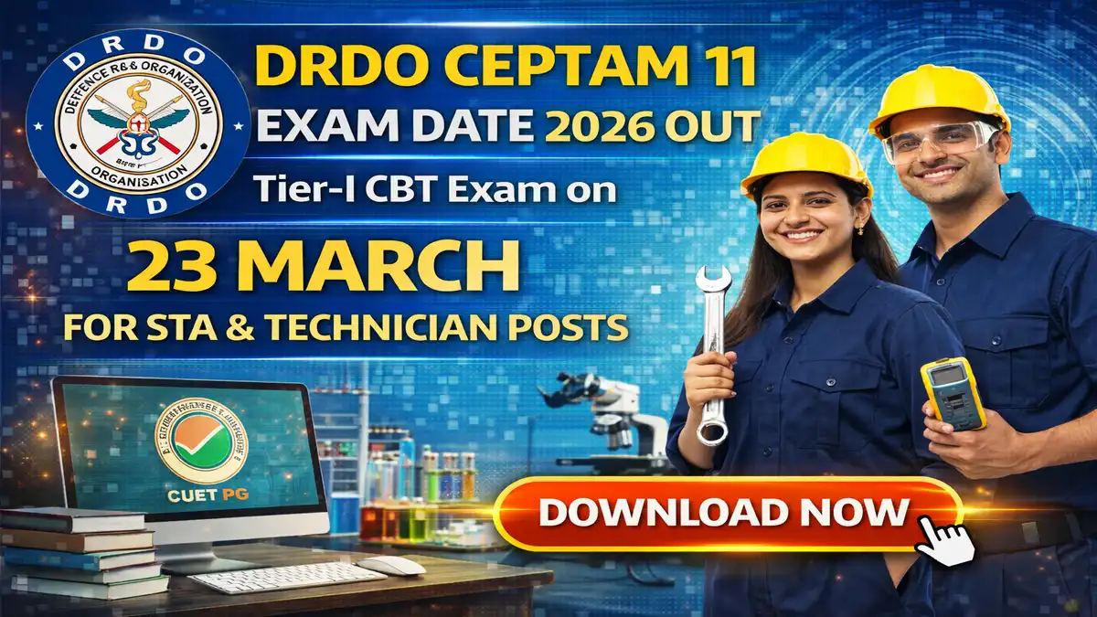 DRDO CEPTAM 11 Exam Date 2026