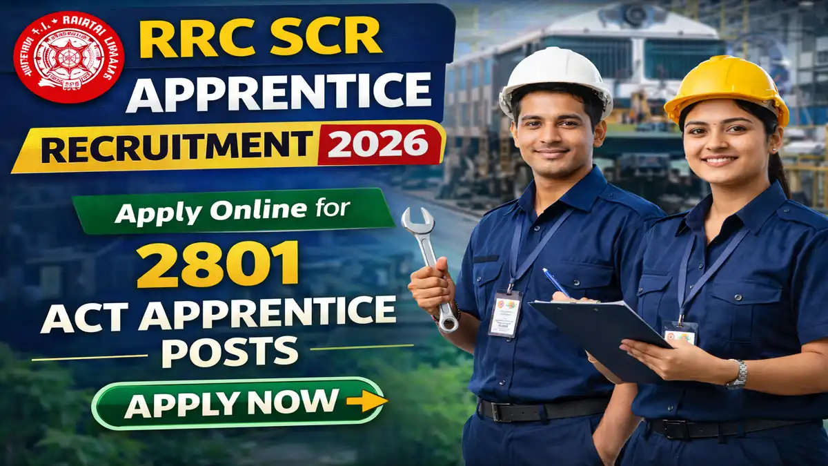 RRC SCR Apprentice Recruitment 2026